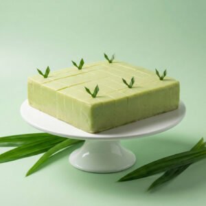 Plain Pandan Cake | 10" × 10" Square