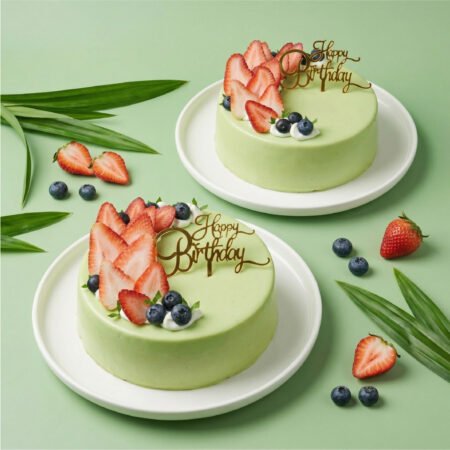 Strawberry Pandan Cake | 8" Round